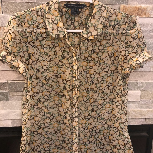 Flower patterned blouse - Picture 1 of 3